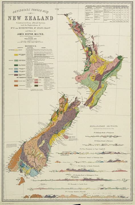 Map of New Zealand